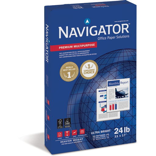 Navigator Platinum Superior Productivity Multipurpose Paper - Silky Touch - Bright White