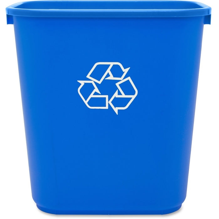 Genuine Joe 28-1/2 Quart Recycle Wastebasket