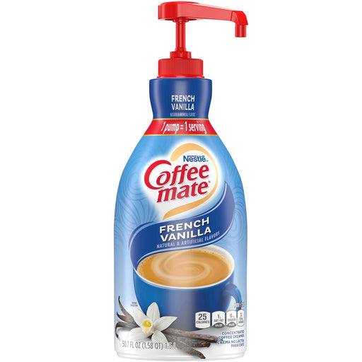 Coffee mate French Vanilla Gluten-Free Liquid Creamer - Pump Bottle