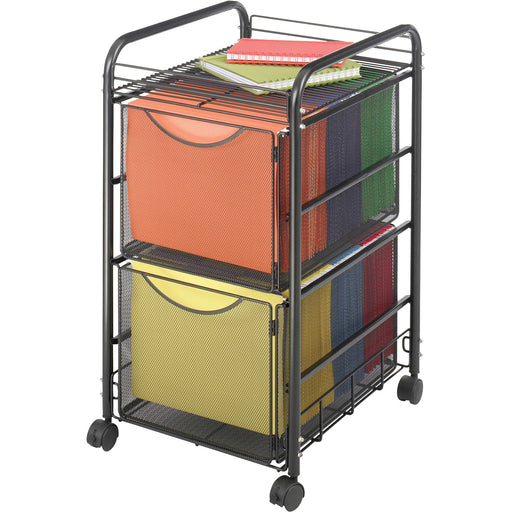 Safco Onyx Double Mesh Mobile File Cart