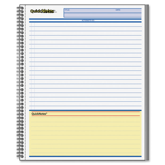 Mead QuickNotes Professional Planner Notebook