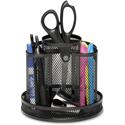 Rolodex Workspace Mesh Spinning Supply Caddy