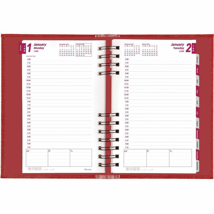 Blueline Brownline Coilpro Daily Appointment Planner