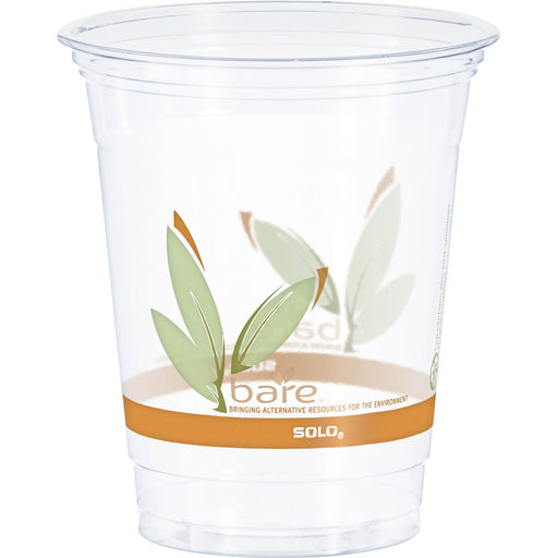 Solo Bare Eco-Forward RPET Clear Cold Cups