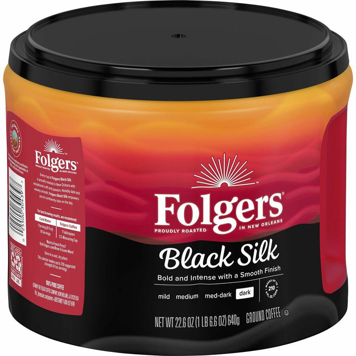 Folgers® Ground Black Silk Dark Ground Coffee