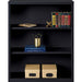 Lorell Fortress Series Charcoal Bookcase