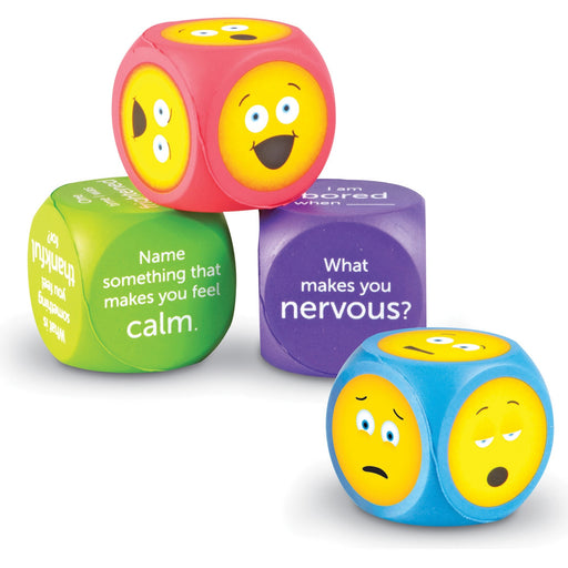 Learning Resources Soft Foam Emoting Cubes
