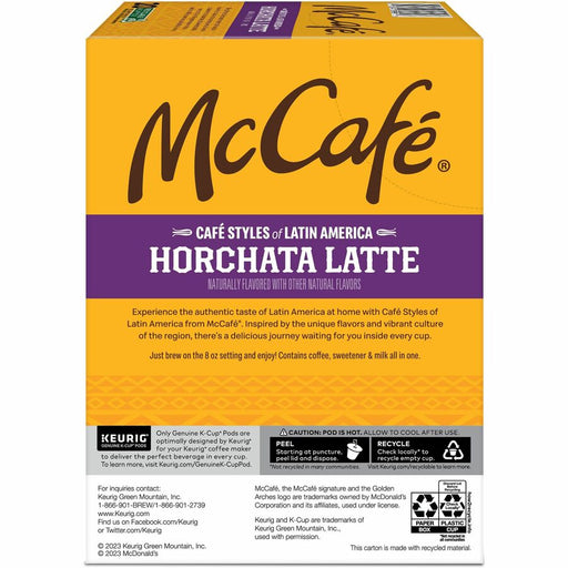 McCafé® K-Cup Horchata Latte