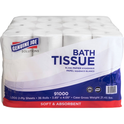 Genuine Joe Solutions Double Capacity Bath Tissue