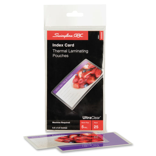 GBC UltraClear Thermal Laminating Pouches