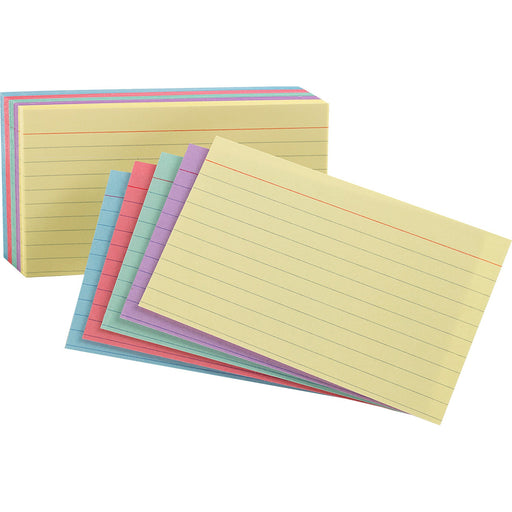 Oxford Ruled Color Index Cards