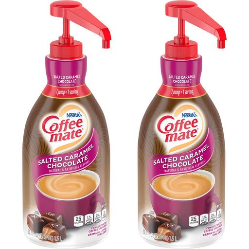 Coffee mate Salted Caramel Chocolate Flavor Concentrated Coffee Creamer