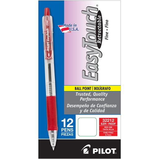 Pilot EasyTouch Retractable Ballpoint Pens