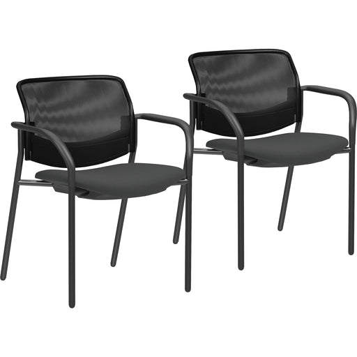 Lorell Guest Chairs with Mesh Back
