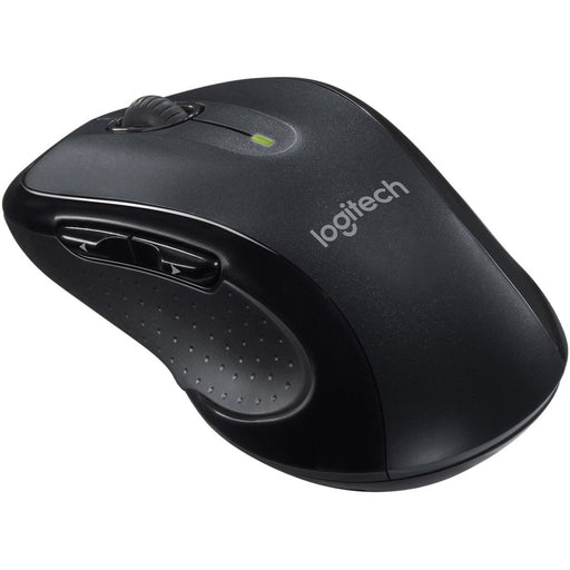 Logitech M510 Wireless Mouse, 2.4 GHz with USB Unifying Receiver, 1000 DPI Laser-Grade Tracking, 7-Buttons, 24-Months Battery Life, PC / Mac / Laptop (Black)