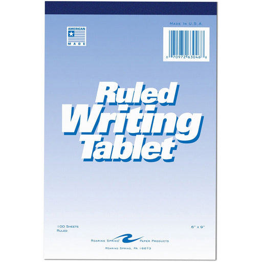 Roaring Spring Ruled Writing Tablets