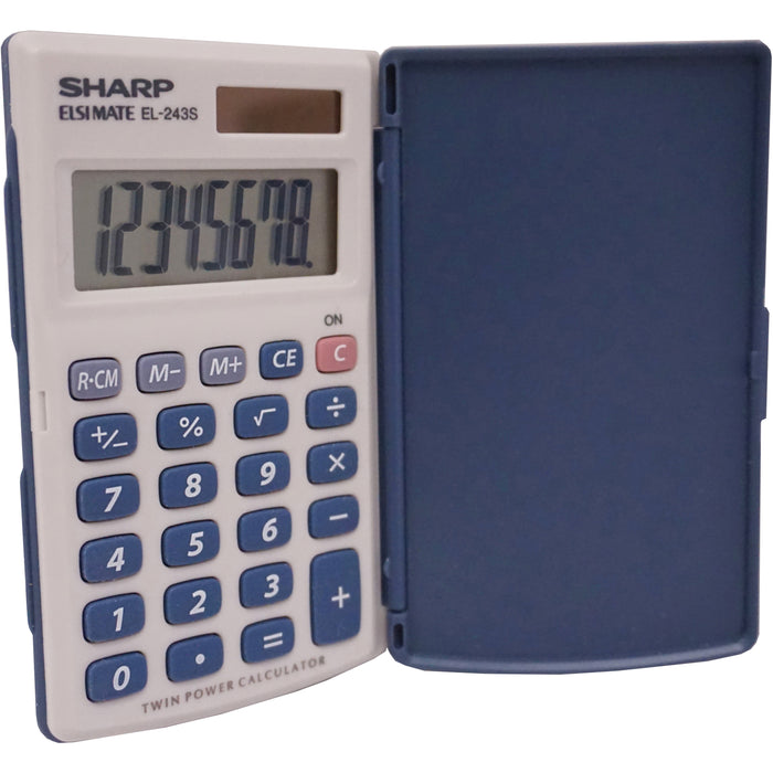 Sharp Calculators Handheld Calculator with Hard Case