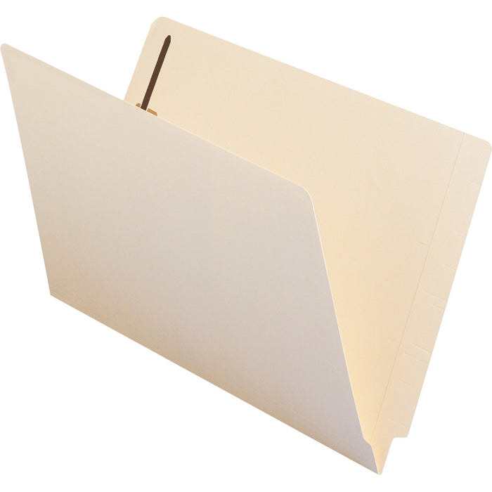 Smead Straight Tab Cut Legal Recycled Fastener Folder