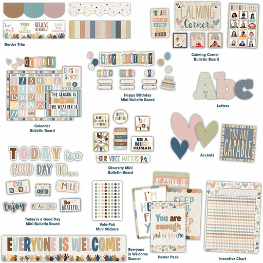 Teacher Created Resources Everyone is Welcome Decor Set