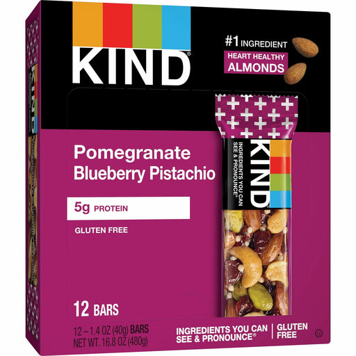 KIND Pomegranate Blueberry Pistachio Nut Bars