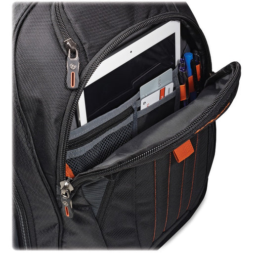 Samsonite Tectonic 2 Carrying Case (Backpack) for 17" iPad Notebook - Black, Orange