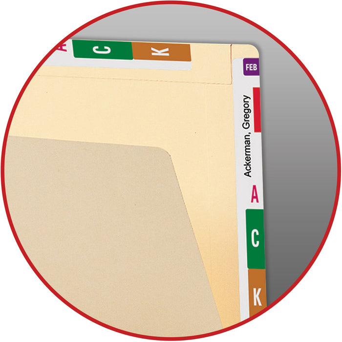 Smead Letter Recycled End Tab File Folder