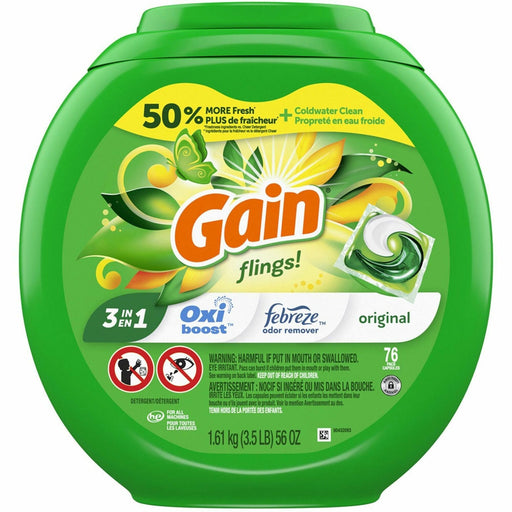 Gain Gain Flings Detergent Pacs
