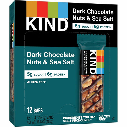 KIND Dark Chocolate Nuts/Sea Salt Snack Bars