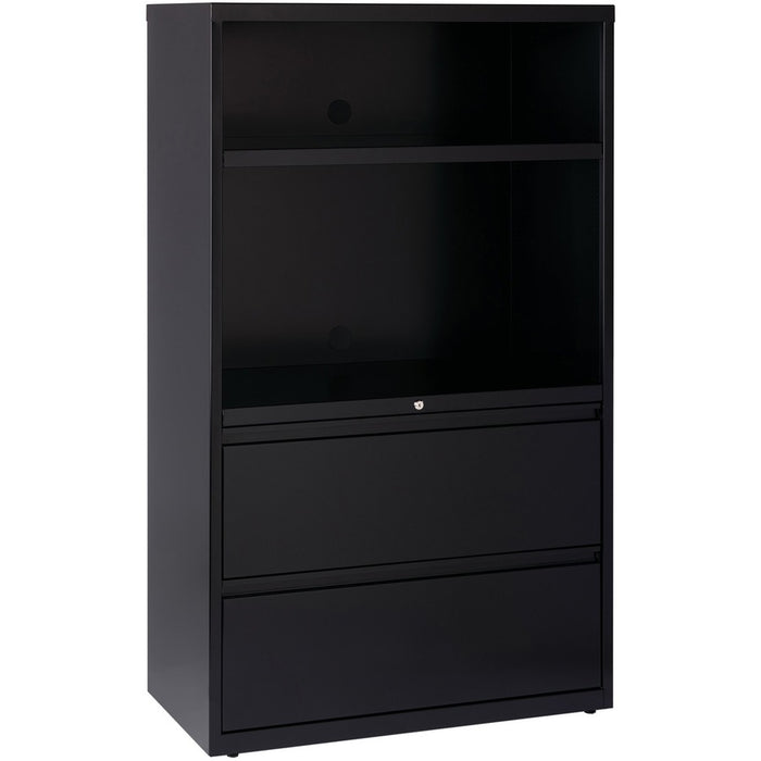 Lorell 36" Lateral Hanging File Drawers Combo Unit