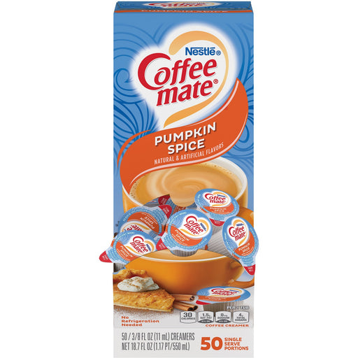 Coffee mate Pumpkin Spice Flavor Liquid Creamer Singles