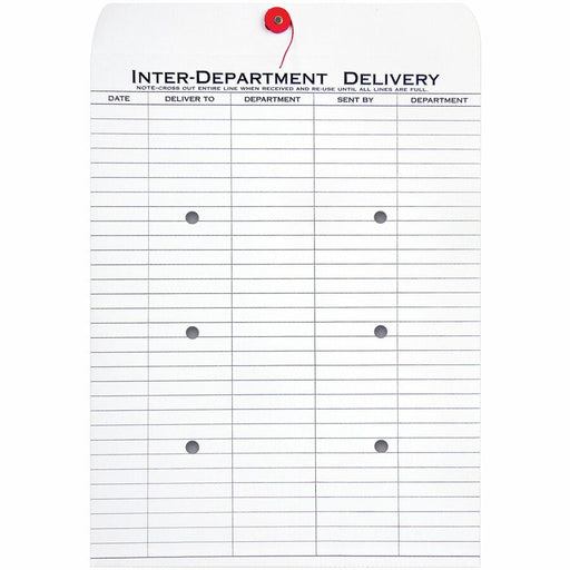 Quality Park 10 x 13 Treated Inter-Departmental Envelopes