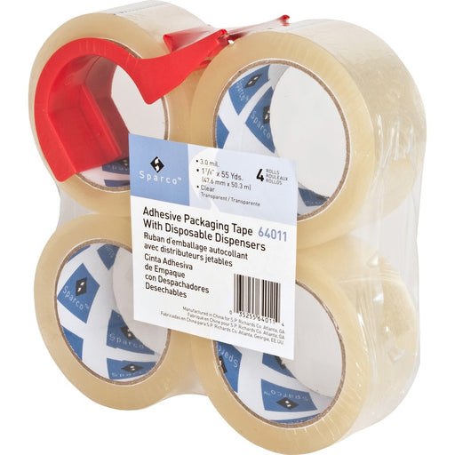 Sparco Heavy-duty Packaging Tape with Dispenser
