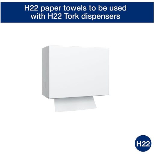 Tork Folded Windshield Paper Towel Blue H22