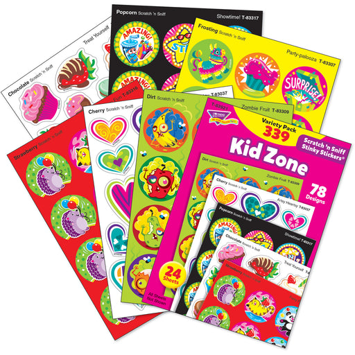 Trend Kid Zone Scratch 'n Sniff Stinky Stickers