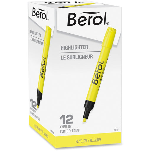 Berol Chisel Tip Water-based Highlighters