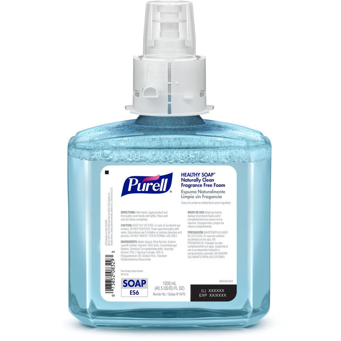 PURELL® ES6 CRT HEALTHY SOAP Naturally Clean Fragrance Free Foam