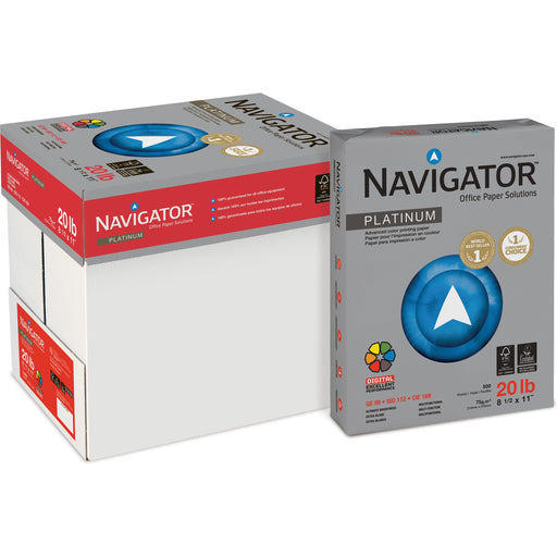 Navigator Platinum Superior Productivity Multipurpose Paper - Silky Touch - White