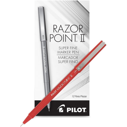 Pilot Razor Point II Marker Pens
