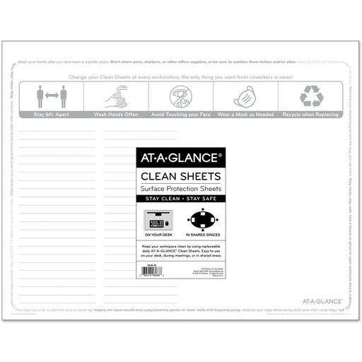 At-A-Glance Disposable Clean Sheets