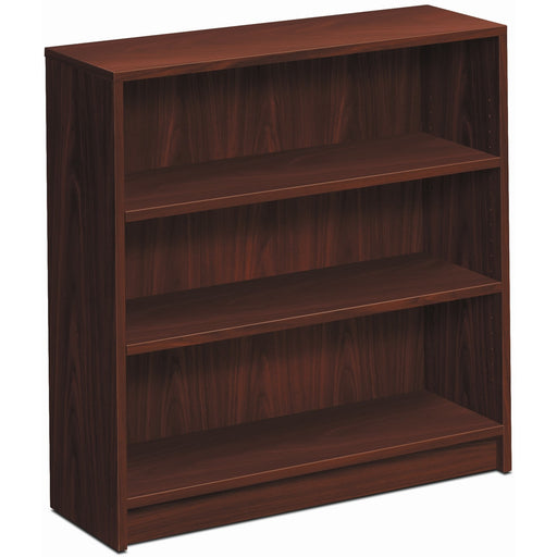HON 1870 Series Bookcase | 3 Shelves | 36"W | Mahogany Finish