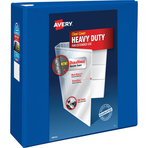 Avery® Heavy-Duty View Pacific Blue 4" Binder (79814)