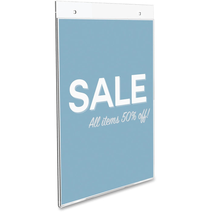 Deflecto Classic Image Wall Mount Sign Holder