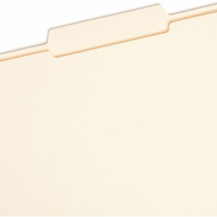 Smead 2/5 Tab Cut Letter Recycled Top Tab File Folder