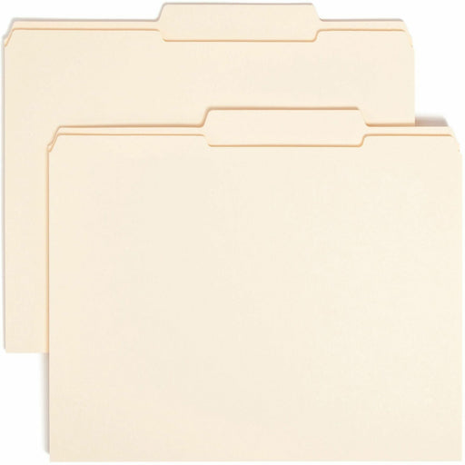 Smead 2/5 Tab Cut Letter Recycled Top Tab File Folder
