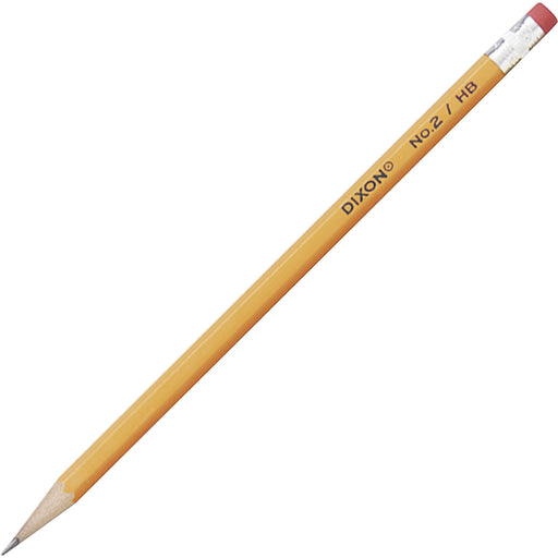 Dixon Woodcase No.2 Eraser Pencils