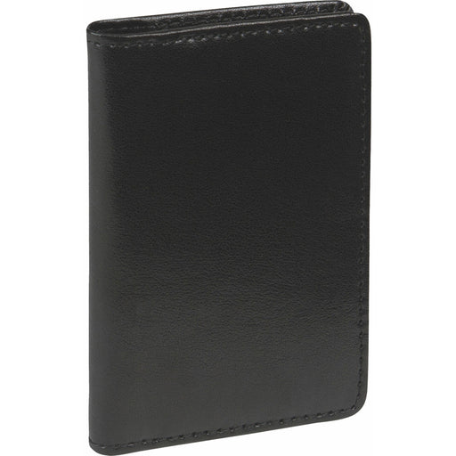 Samsill Regal Carrying Case (Wallet) Business Card - Black