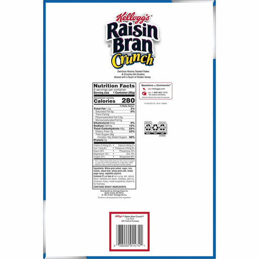 Kellogg's® Raisin Bran Crunch® Cereal-in-a-Cup