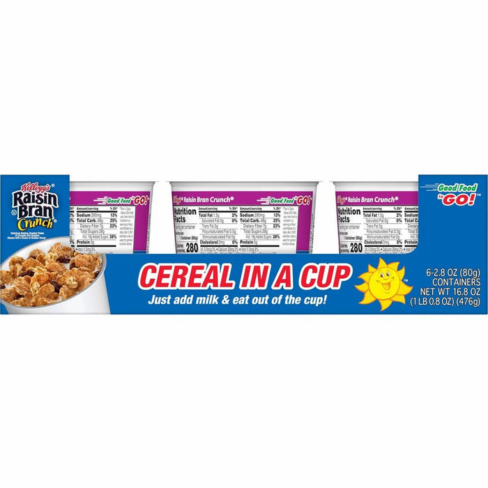 Kellogg's® Raisin Bran Crunch® Cereal-in-a-Cup