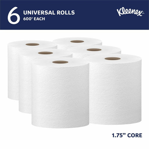Kleenex Hard Roll Paper Towels with Premium Absorbency Pockets
