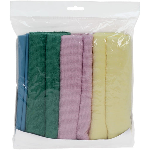 Genuine Joe Color-coded Microfiber Cleaning Cloths